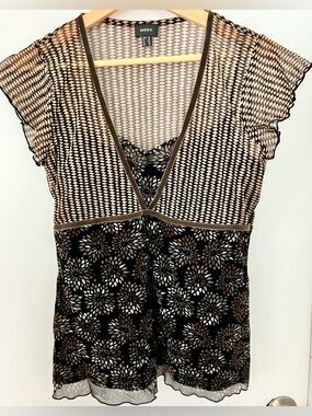 Mexx floral V‑Neck Blouse